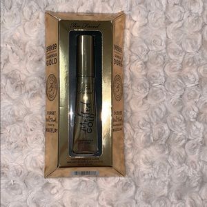 New Too Faced lipgloss in “Melted gold”
